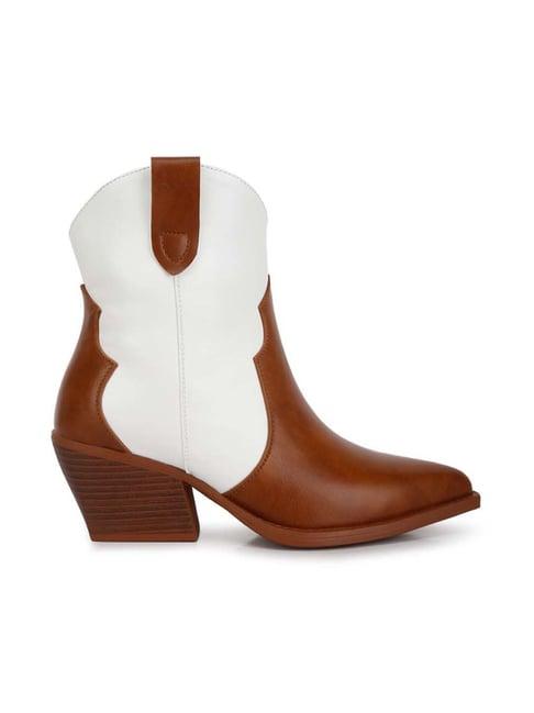 london rag women's tan cowboy boots