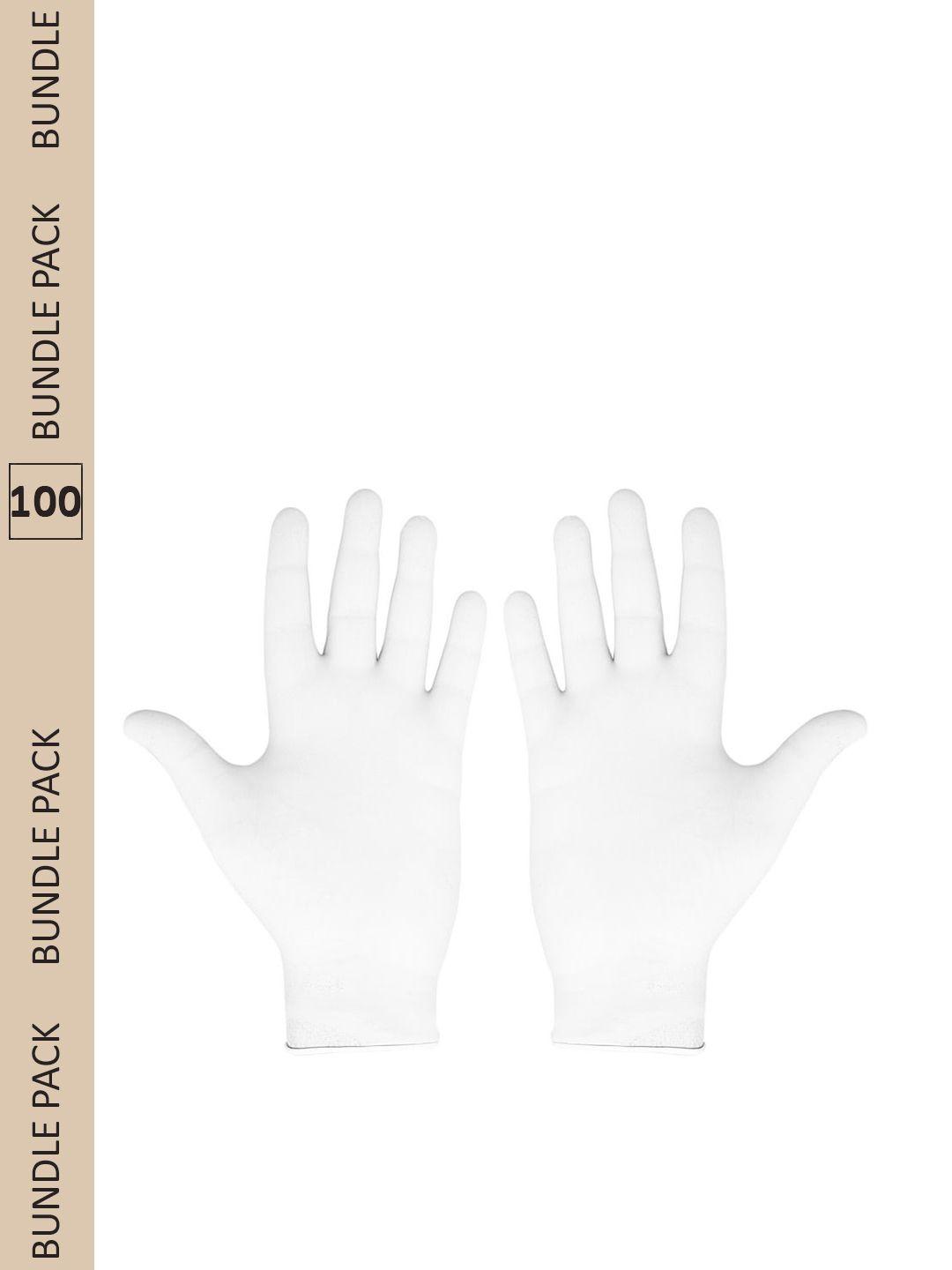 london fashion hob pack of 100 disposable hand gloves