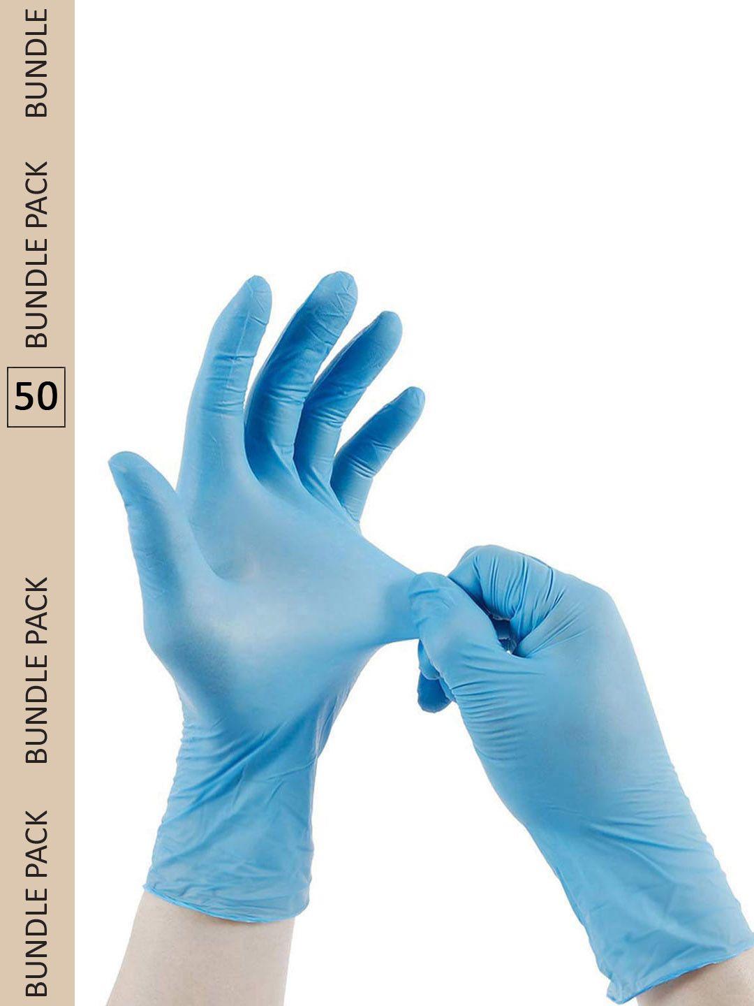 london fashion hob pack of 50 disposable hand  gloves