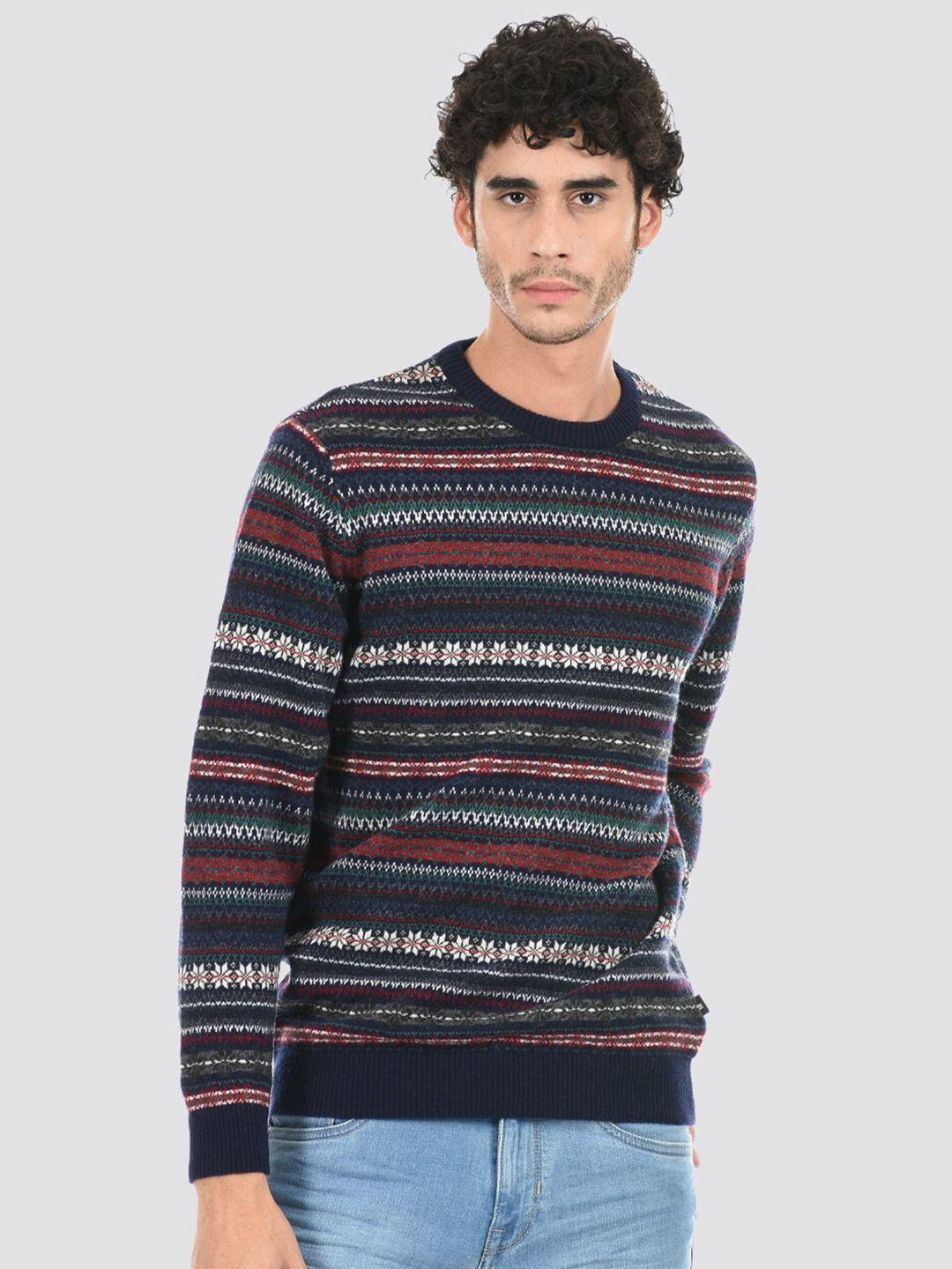 london fog men printed acrylic pullover