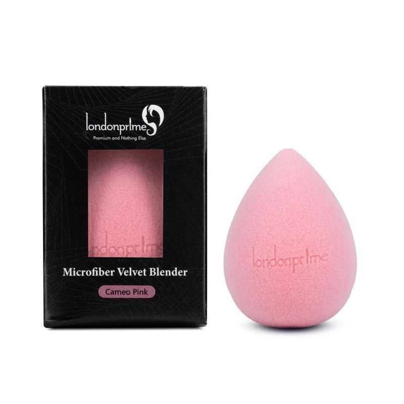 london pride cosmetics prime microfiber velvet sponge - cameo pink