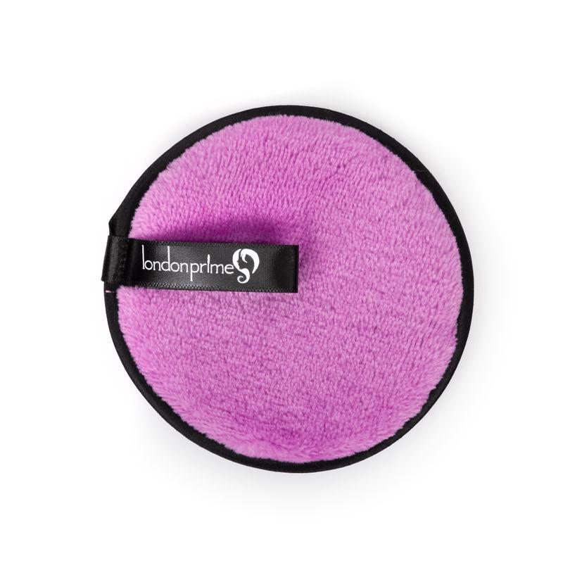 london pride cosmetics prime reusable makeup remover pad pro - pearly purple