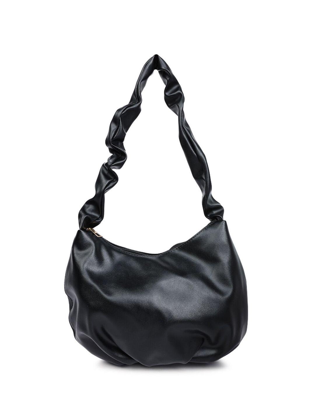 london rag black pu sling bag