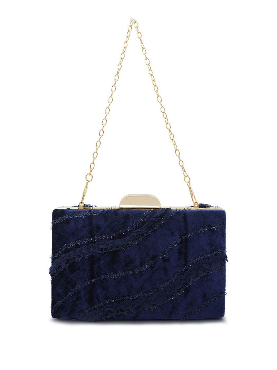 london rag blue embellished sling bag