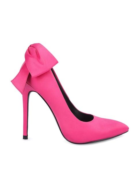 london rag women's fuchsia stiletto pumps