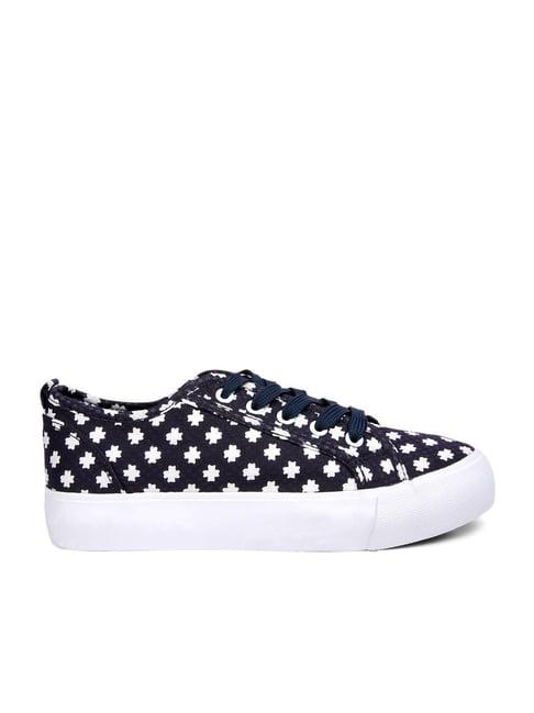 london rag women's glam doll blue sneakers