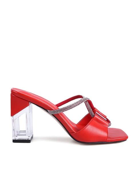 london rag women's red casual sandals