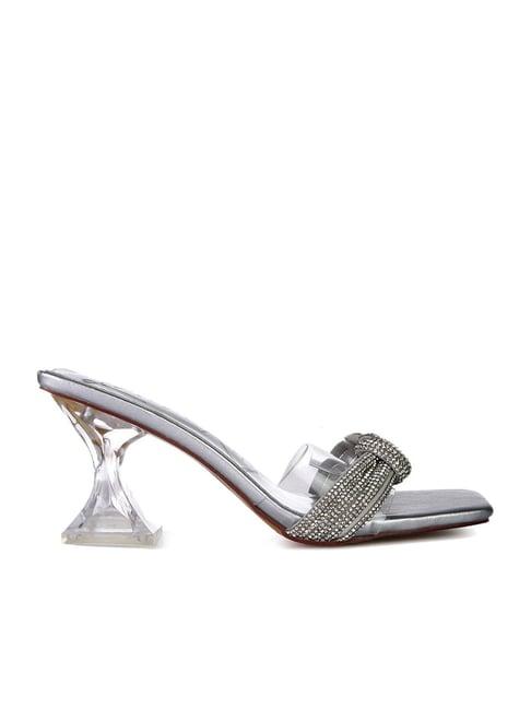 london rag women's silver casual sandals