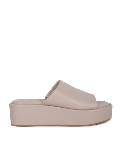london rag women's taupe casual wedges