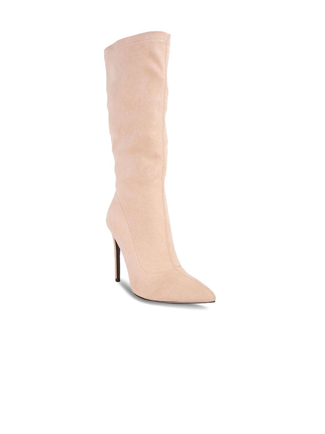 london rag women calf length stiletto boots