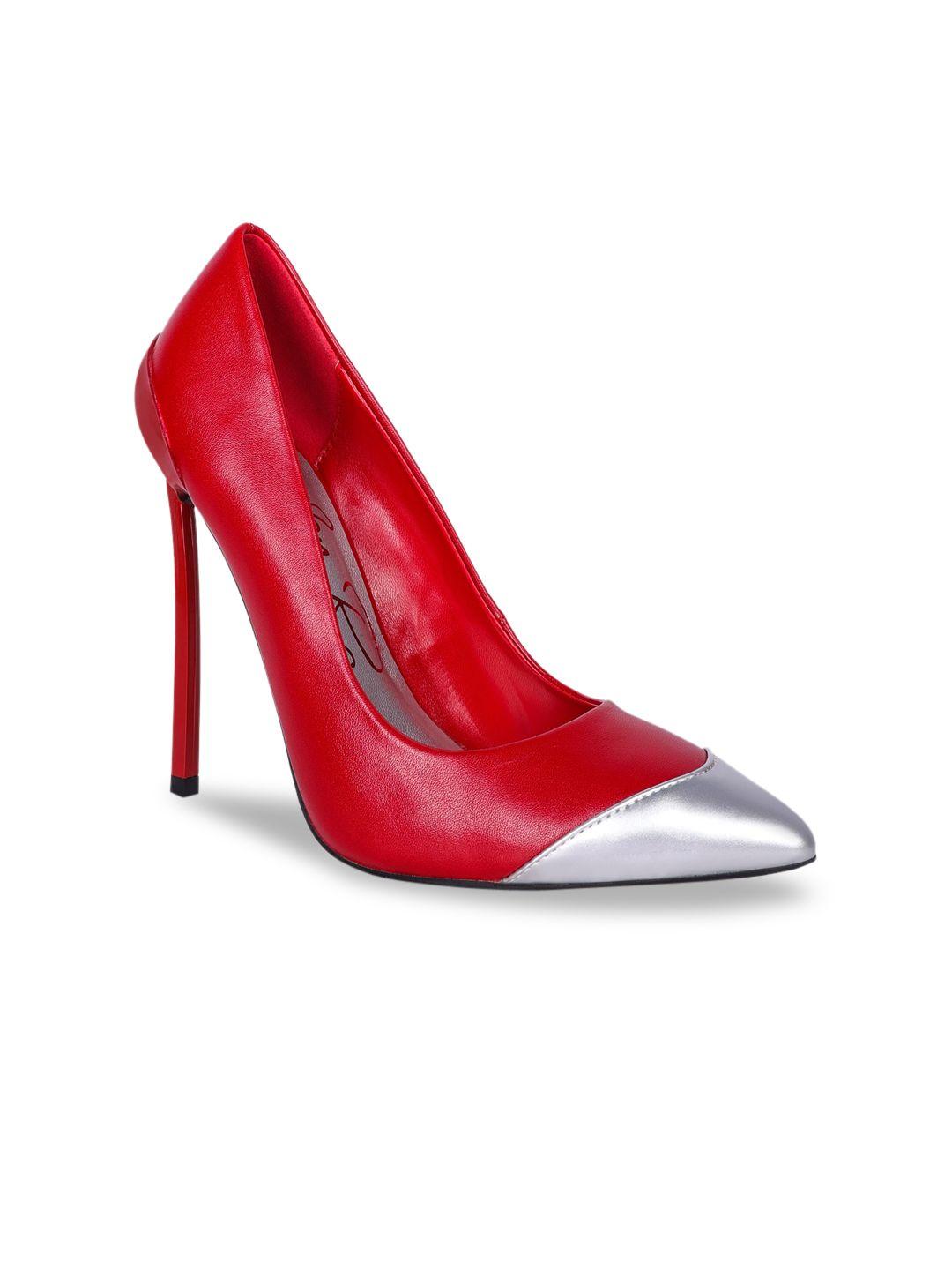 london rag women colourblocked pump heels