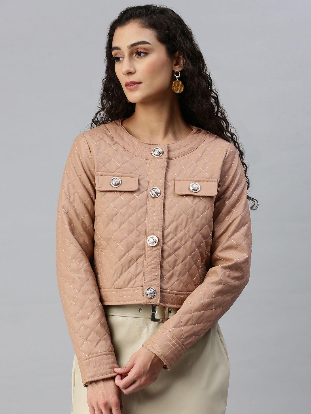 london rag women crop quilted jacket