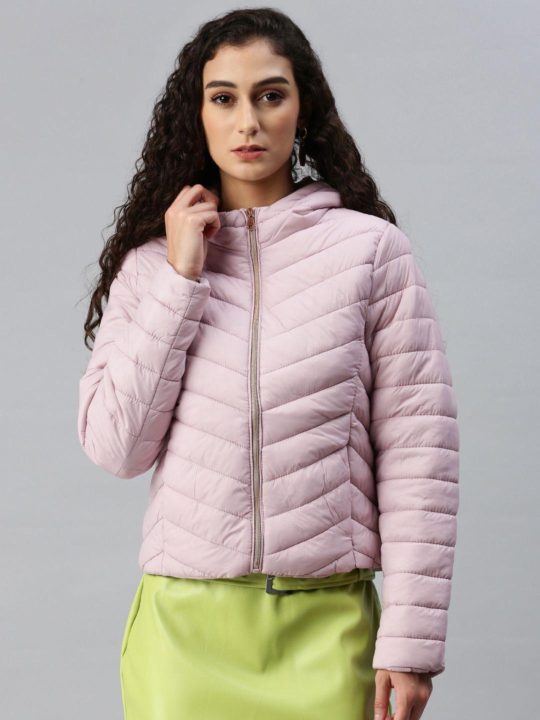 london rag women hooded puffer jacket