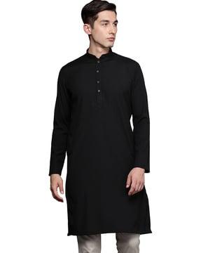 long kurta with insert pocket