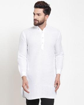 long kurta with insert pockets