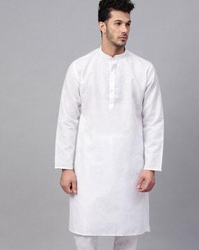 long kurta with side slits