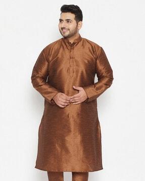 long kurta with side slits