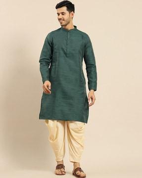 long kurta with side slits