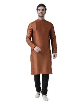 long kurta with side slits