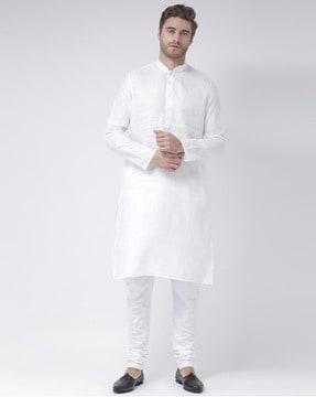 long kurta with side slits