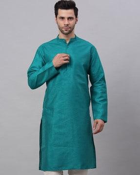 long kurta with side slits