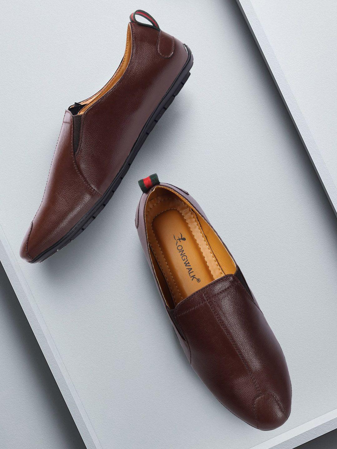 longwalk men brown loafers