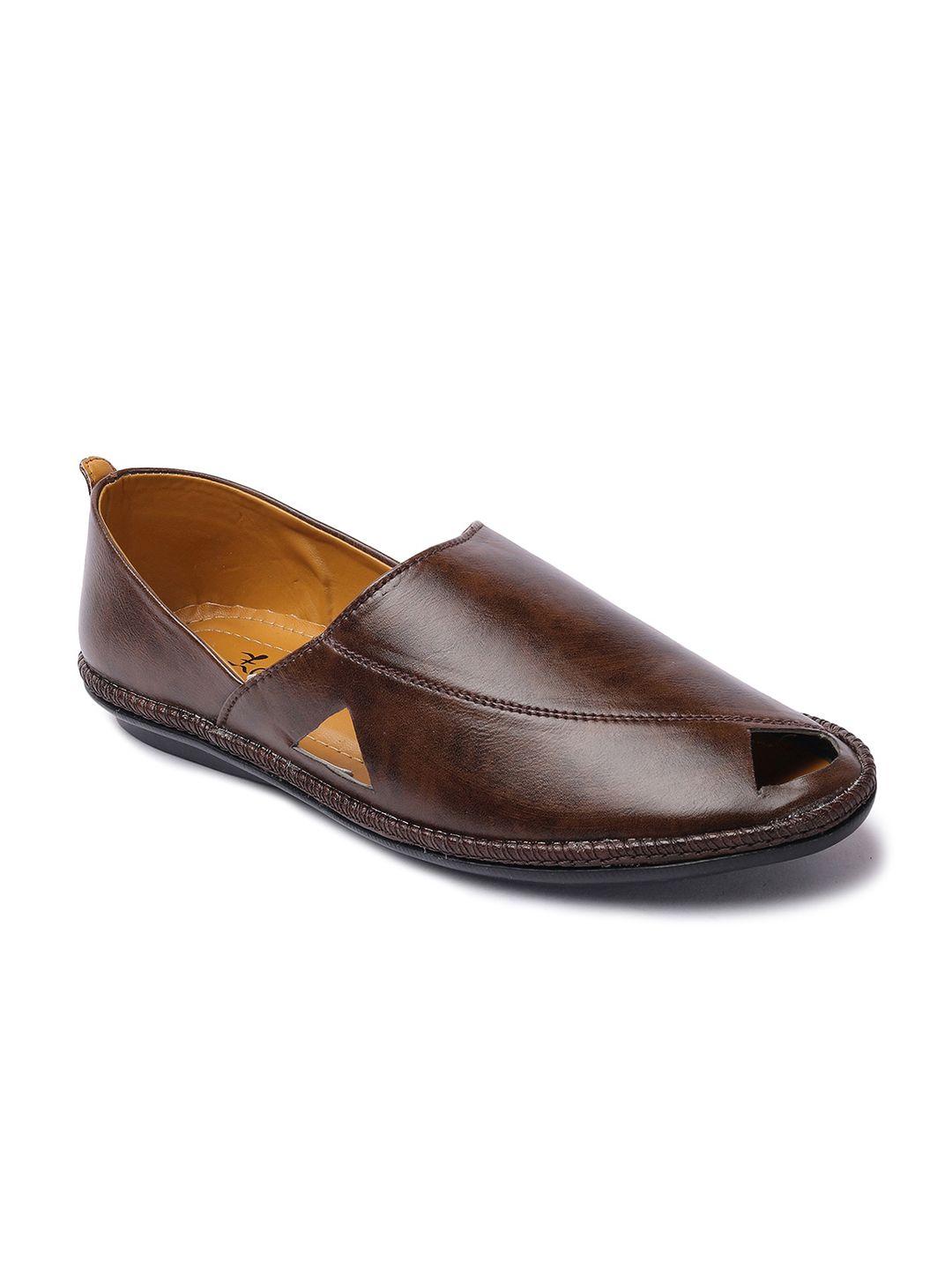 longwalk men brown slip-on shoes