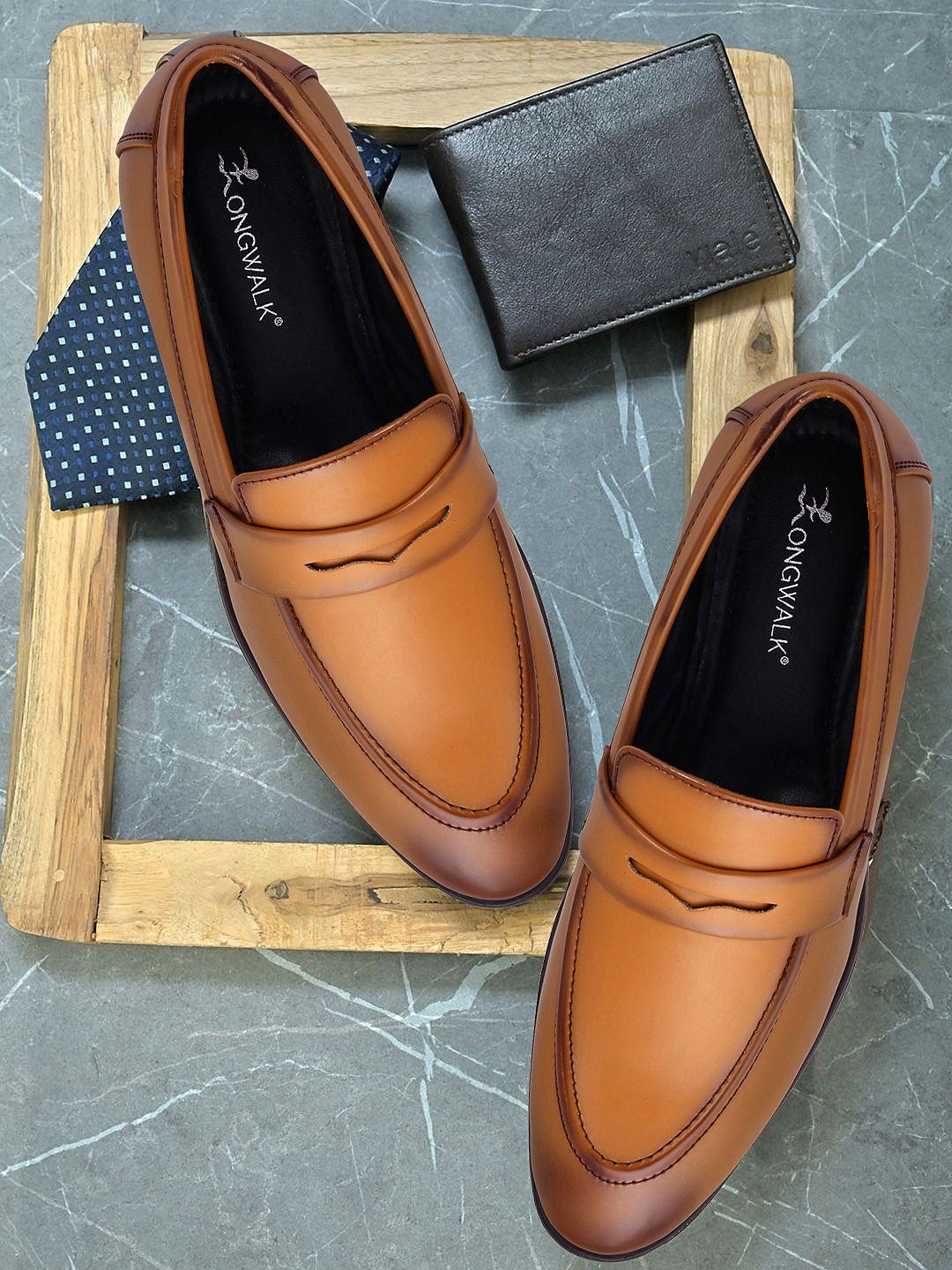 longwalk men round toe formal loafers