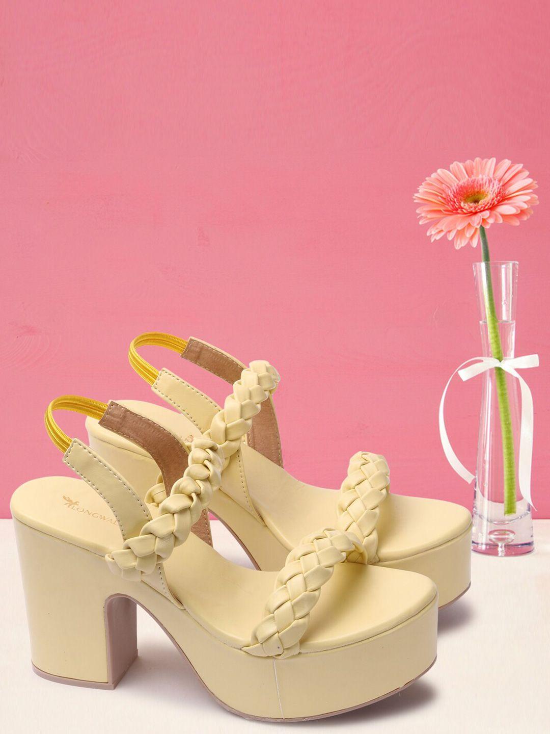 longwalk open toe platform heels