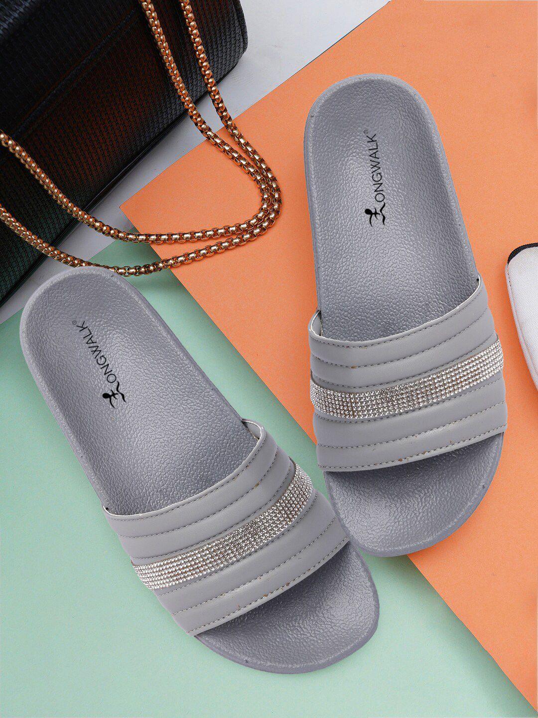 longwalk women rubber embellished flatform heels