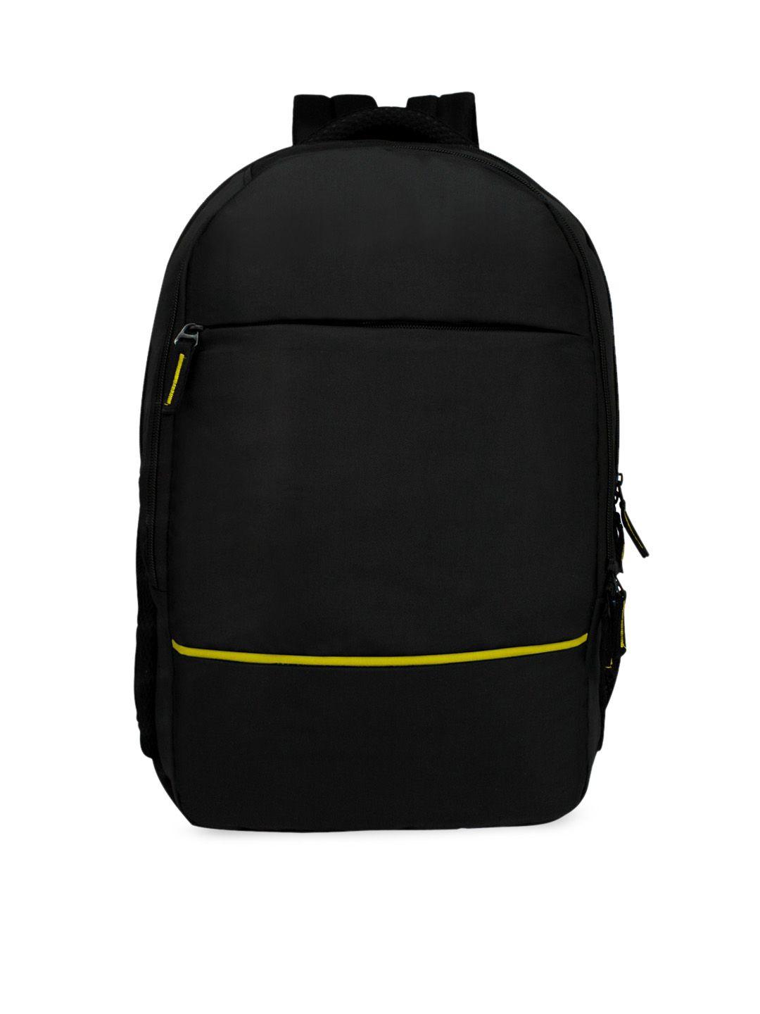 lookmuster unisex black & yellow backpack