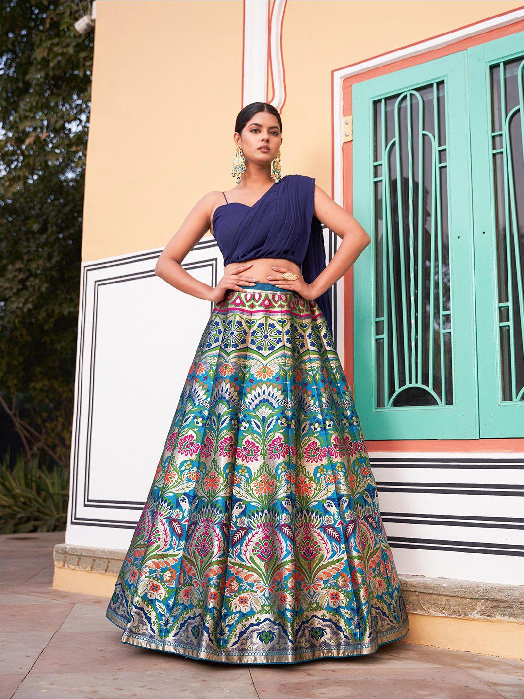 looknbook art ready to wear lehenga & blouse with dupatta