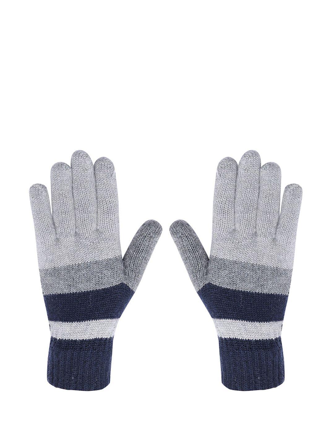 loom legacy men colorblocked acrylic gloves