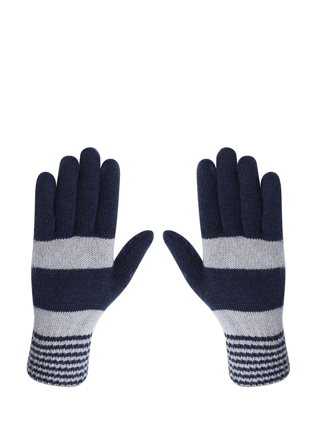 loom legacy men colorblocked winter acrylic hand gloves