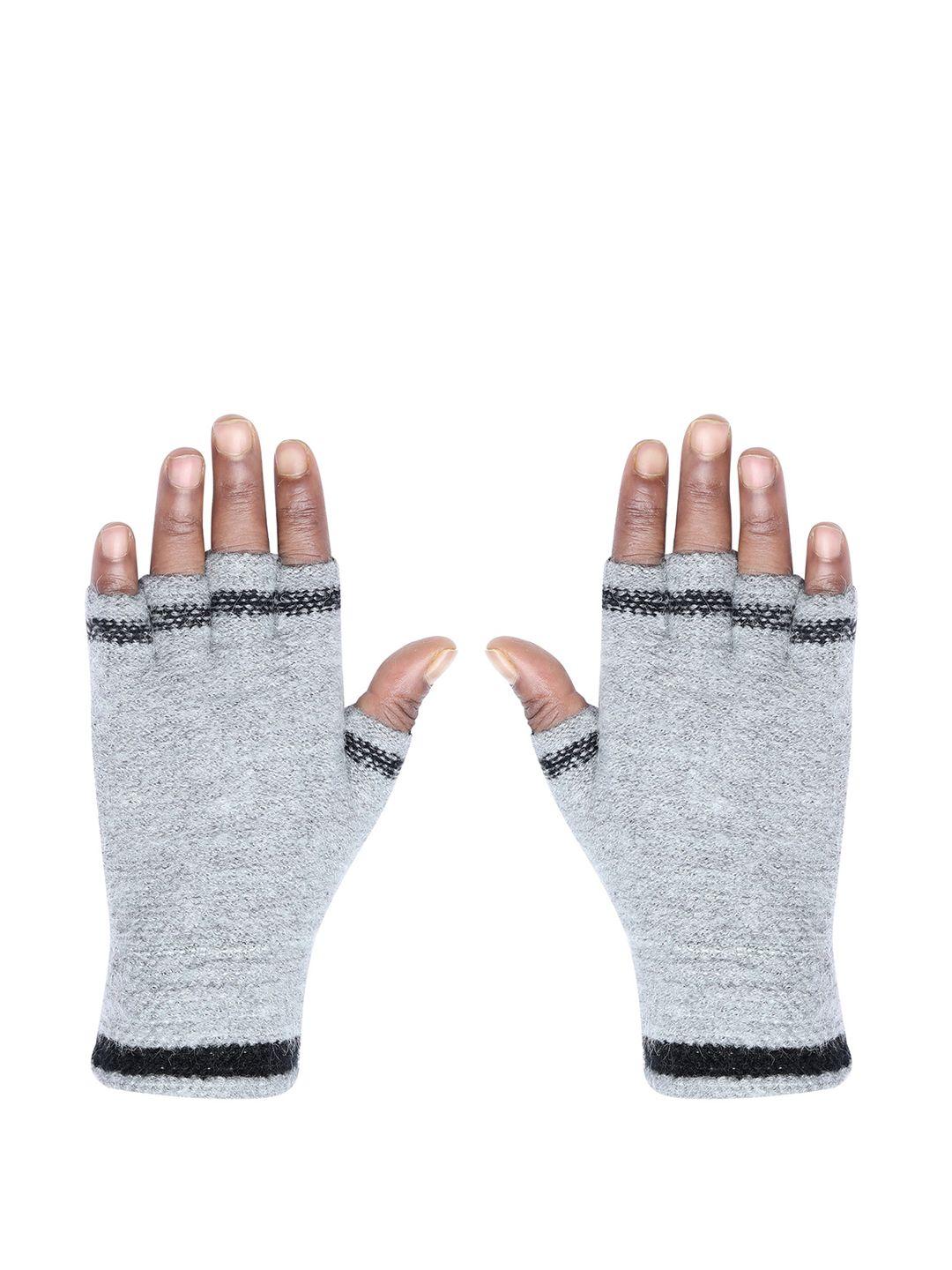 loom legacy men patterned winter acrylic gloves
