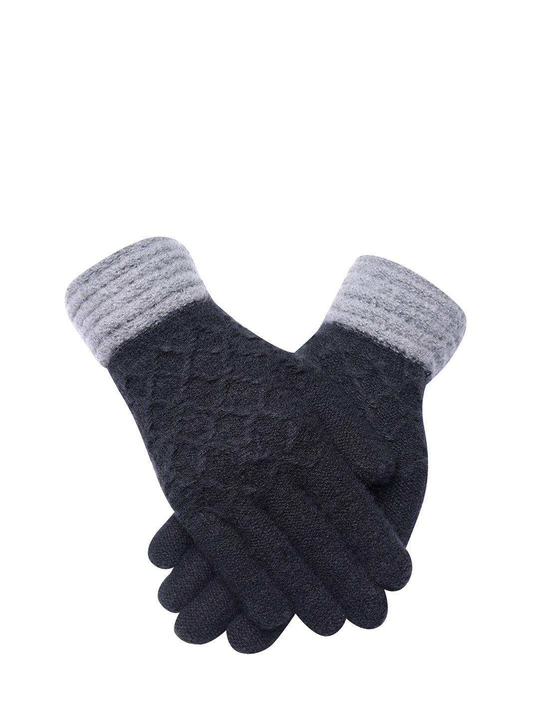 loom legacy men self design hand gloves