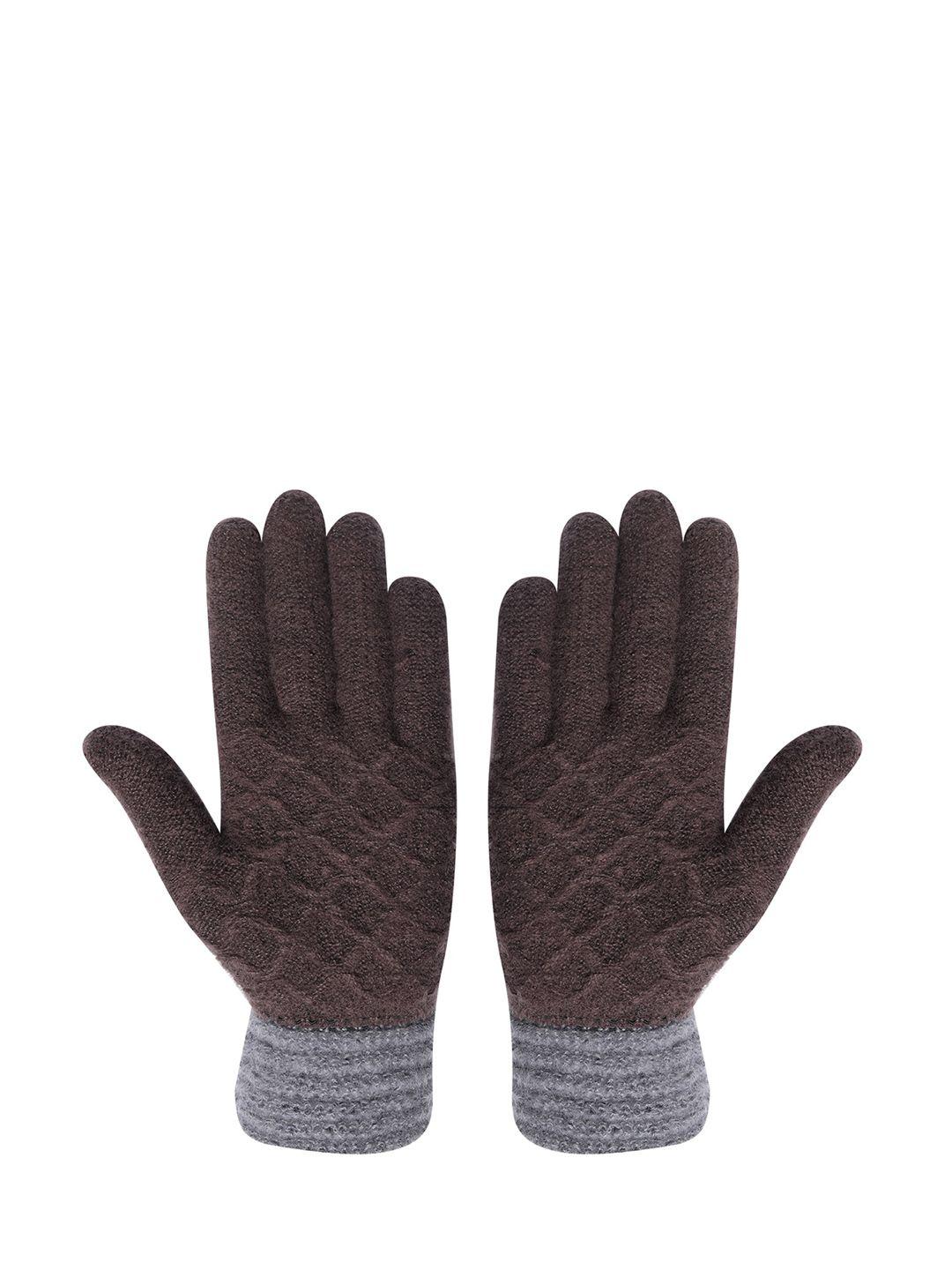 loom legacy men self design hand gloves