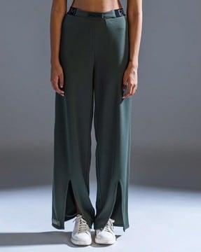 loose fit casual wide leg pants