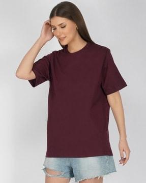 loose fit crew-neck t-shirt