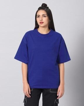 loose fit crew-neck t-shirt