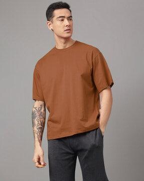 loose fit crew-neck t-shirt