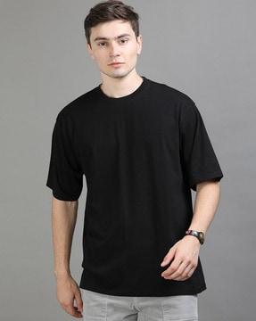 loose fit crew-neck t-shirt