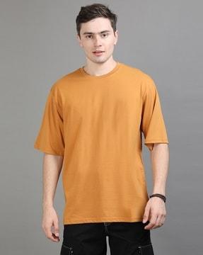 loose fit crew-neck t-shirt