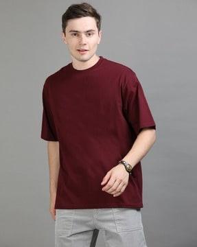 loose fit crew-neck t-shirt