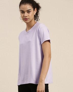 loose fit crew-neck t-shirt