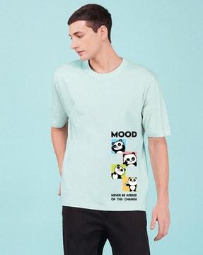 loose fit graphic print crew-neck t-shirt