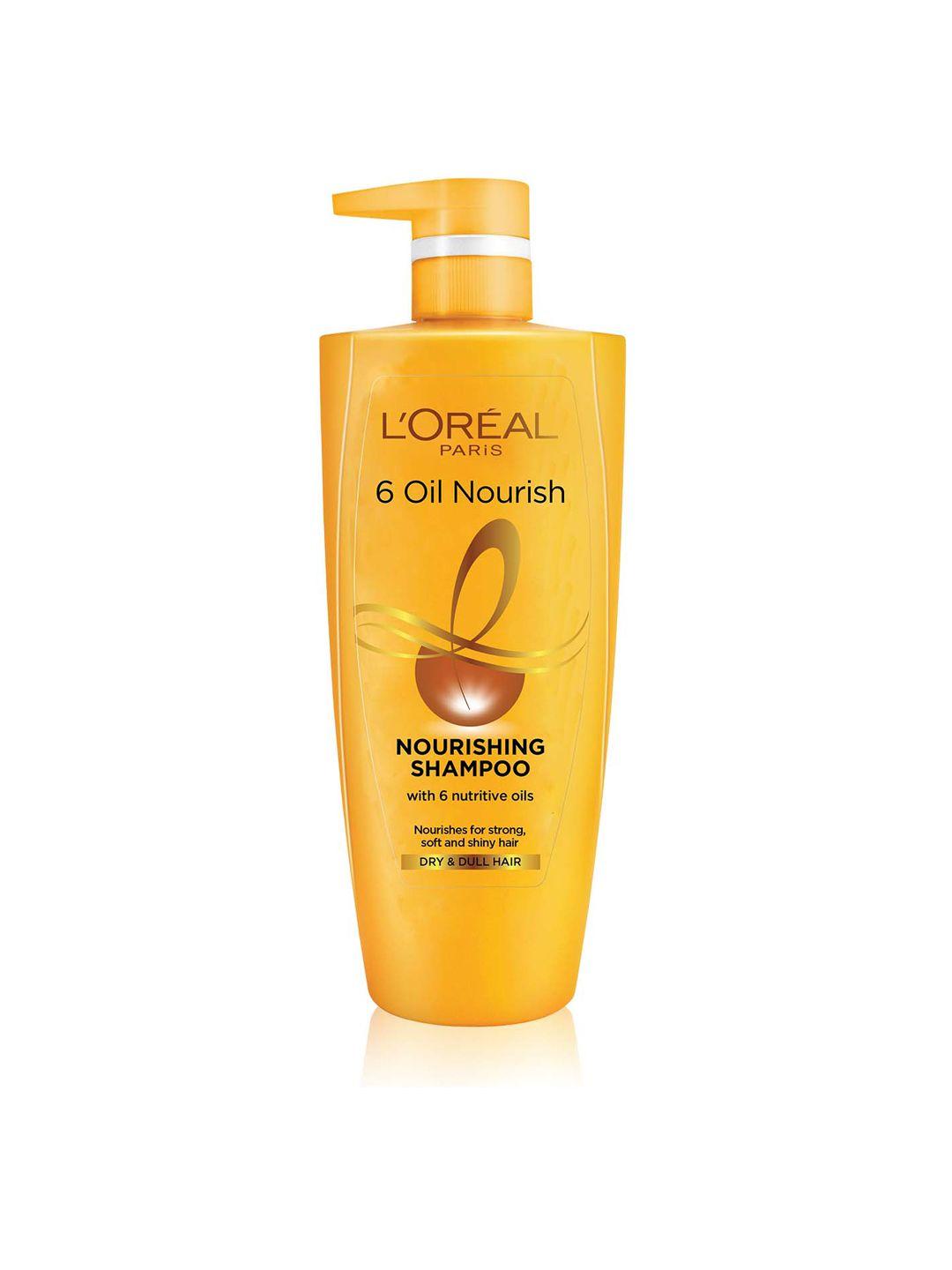 loreal paris 6 oil nourish shampoo 640 ml