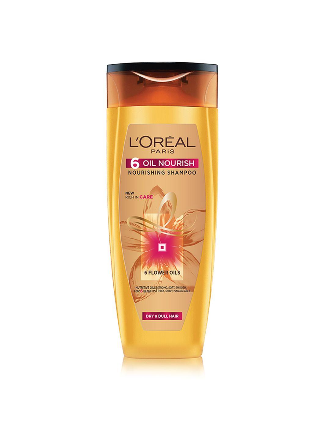 loreal paris 6 oil nourish shampoo 75 ml