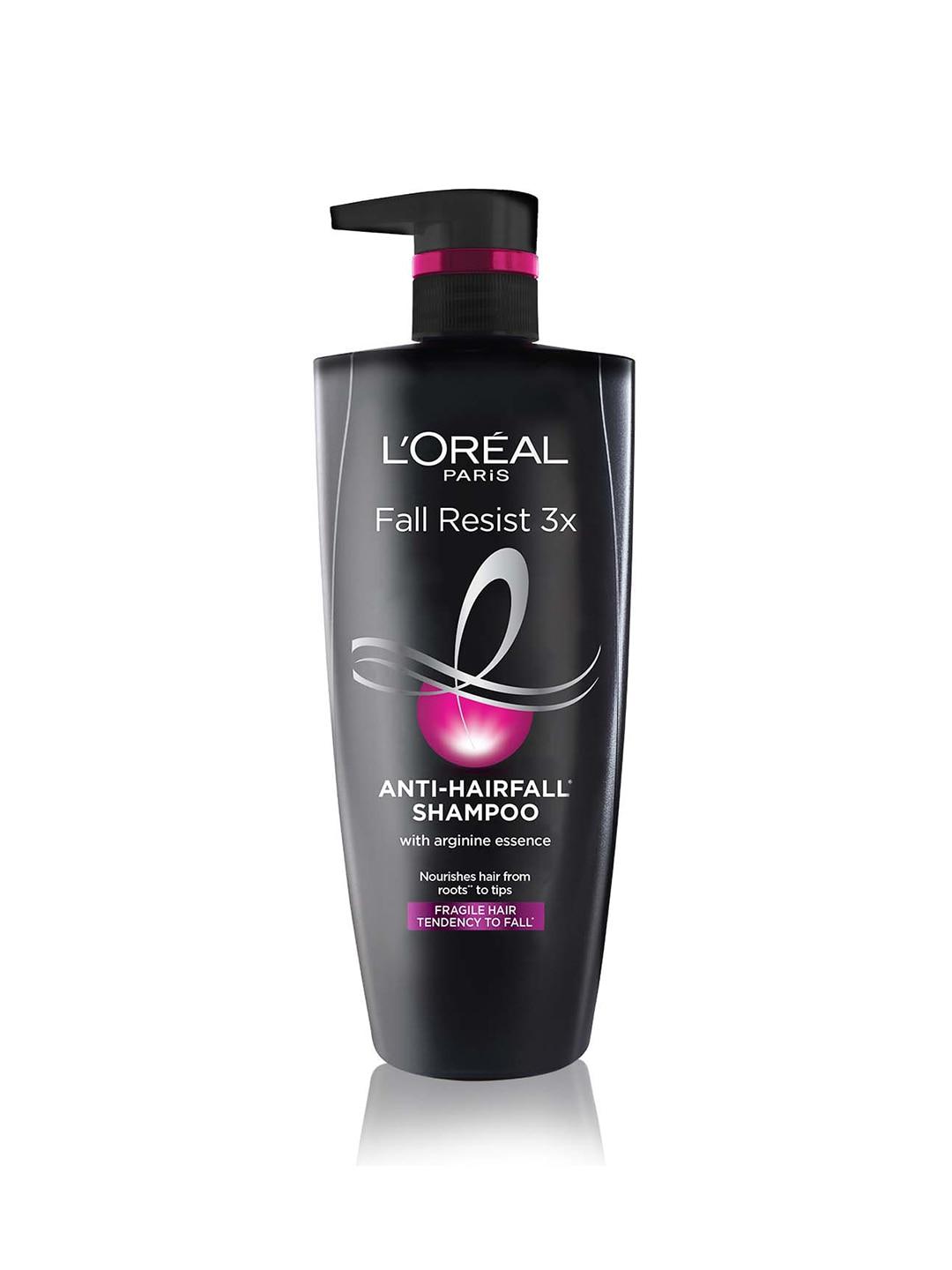 loreal paris fall resist 3x anti-hairfall shampoo with arginine essence - 650ml