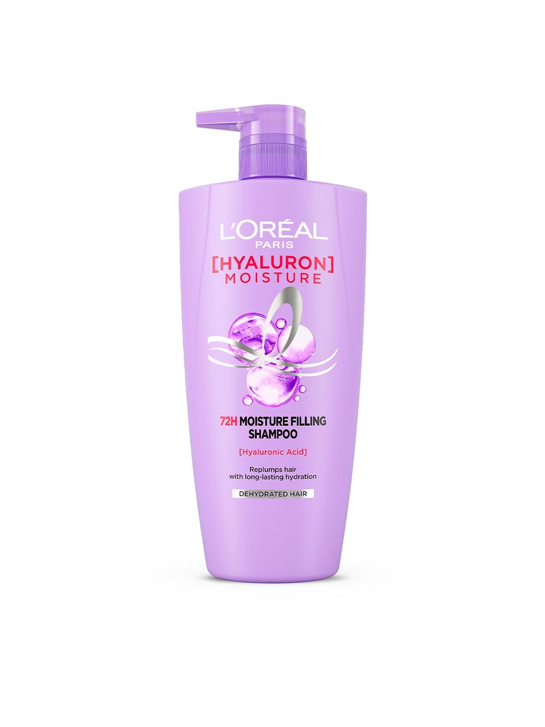 loreal paris hyaluron moisture 72h moisture filling shampoo with hyaluronic acid - 650 ml